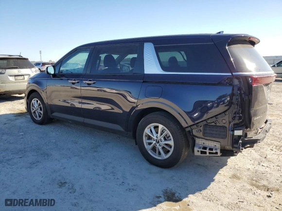 2024 Kia Carnival LX with VIN KNDNB4H34R6444160, listed as a Copart auction lot 43718485 with 12,153 mi miles and Salvage Title. Bid and sale history available at carsss.com. Image 2.
