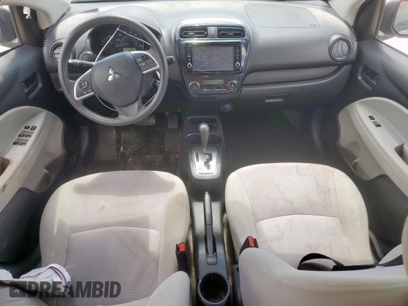 2020 Mitsubishi Mirage ES с VIN ML32F3FJ5LHF09957, выставлен на аукционе Copart как лот 61465245 с пробегом 30 347 миль миль и Списание • Salvage title. История ставок и продаж доступна на DreamBid. Изображение 8.