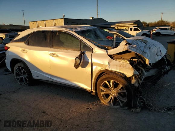 2017 Lexus RX with VIN 2T2BGMCA3HC018375, listed as a Copart auction lot 84095444 with 77,018 mi miles and Salvage Title. Bid and sale history available at carsss.com. Image 4.