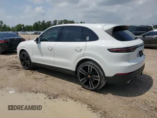 2020 Porsche Cayenne with VIN WP1AA2AYXLDA07163, listed as a Copart auction lot 44260315 with 22,207 mi miles and Salvage title. Bid and sale history available at DreamBid. Image 2.