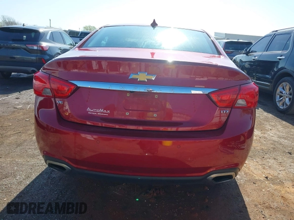 2015 Chevrolet Impala LTZ with VIN 1G1165S32FU111960, listed as a IAAI auction lot 41984314 with 115,379 mi miles and . Bid and sale history available at DreamBid. Image 17.