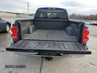 2006 Dodge Dakota SLT with VIN 1D7HW48K66S536209, listed as a Copart auction lot 45909015 with 117,531 mi miles and Salvage Title. Bid and sale history available at carsss.com. Image 6.