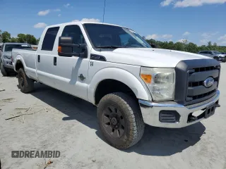 2012 Ford F-250 XL with VIN 1FT7W2BT6CEC93362, listed as a Copart auction lot 58203935 with 266,160 mi miles and Salvage title. Bid and sale history available at DreamBid. Image 4.