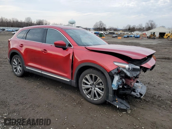 2023 Mazda CX-9 Signature z VIN JM3TCBEY7P0634910, wystawiony jako Copart lot #47380885 z przebiegiem 19 466 mil mil oraz Szkoda całkowita • Salvage title. Historia ofert i sprzedaży dostępna na DreamBid. Obrazek 4.