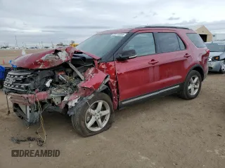 2017 Ford Explorer XLT z VIN 1FM5K8D83HGC49633, wystawiony jako Copart lot #55783165 z przebiegiem Nie podano mil oraz Nie do naprawy • Non repairable. Historia ofert i sprzedaży dostępna na DreamBid. Obrazek 1.