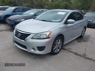 2015 Nissan Sentra SV with VIN 3N1AB7AP8FY293778, listed as a IAAI auction lot 41917141 with 154,388 mi miles and . Bid and sale history available at DreamBid. Image 2.