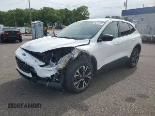 2021 Ford Escape SE with VIN 1FMCU9G68MUA96275, listed as a Copart auction lot 58277165 with 62,967 mi miles and Salvage title. Bid and sale history available at DreamBid. Image 1.