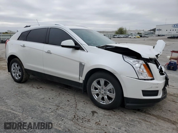 2014 Cadillac SRX Luxury Collection with VIN 3GYFNBE31ES643431, listed as a Copart auction lot 50981875 with 107,345 mi miles and Salvage Title. Bid and sale history available at carsss.com. Image 4.