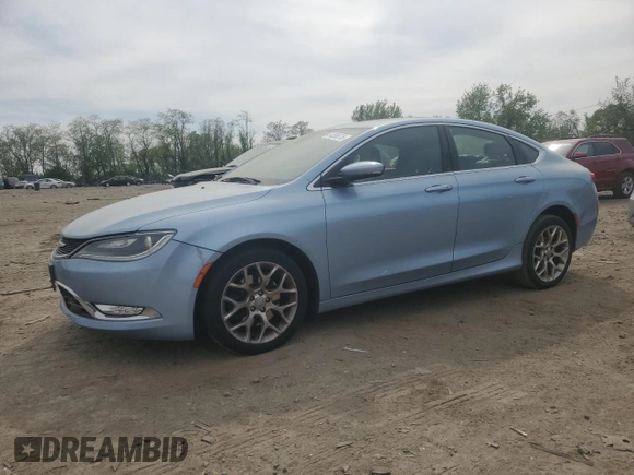 2015 Chrysler 200 C z VIN 1C3CCCEG8FN664591, wystawiony jako Copart lot #54296575 z przebiegiem 192 395 mil mil oraz Szkody całkowita. Historia ofert i sprzedaży dostępna na DreamBid. Obrazek 1.