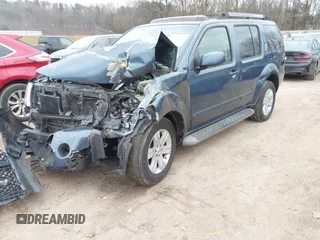 2007 Nissan Pathfinder SE with VIN 5N1AR18W57C637222, listed as a IAAI auction lot 41460806 with 229,347 mi miles. Bid and sale history available at carsss.com. Image 17.