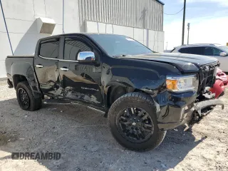 2021 GMC Canyon 2WD Denali with VIN 1GTG5EEN9M1171878, listed as a Copart auction lot 45887114 with 44,741 mi miles and Non Repairable. Bid and sale history available at carsss.com. Image 4.