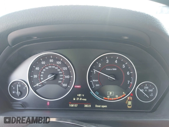 2015 BMW 4 Series 428i z VIN WBA3N7C55FK222364, wystawiony jako IAAI lot #42604632 z przebiegiem 108 157 mil mil oraz . Historia ofert i sprzedaży dostępna na DreamBid. Obrazek 7.