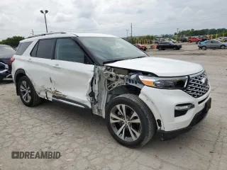 2020 Ford Explorer Platinum с VIN 1FM5K8HC1LGA13358, выставлен на аукционе Copart как лот 59809975 с пробегом 52 012 миль миль и Списание • Salvage title. История ставок и продаж доступна на DreamBid. Изображение 4.