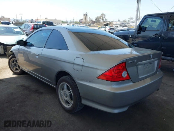 2004 Honda Civic LX with VIN 1HGEM22524L047504, listed as a IAAI auction lot 41990812 with 166,270 mi miles. Bid and sale history available at carsss.com. Image 3.