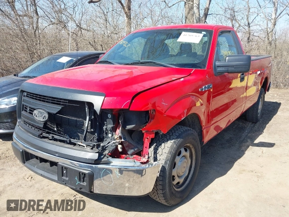 2014 Ford F-150 XL with VIN 1FTPF1CF4EKF18109, listed as a IAAI auction lot 41769763 with 228,098 mi miles and . Bid and sale history available at DreamBid. Image 18.