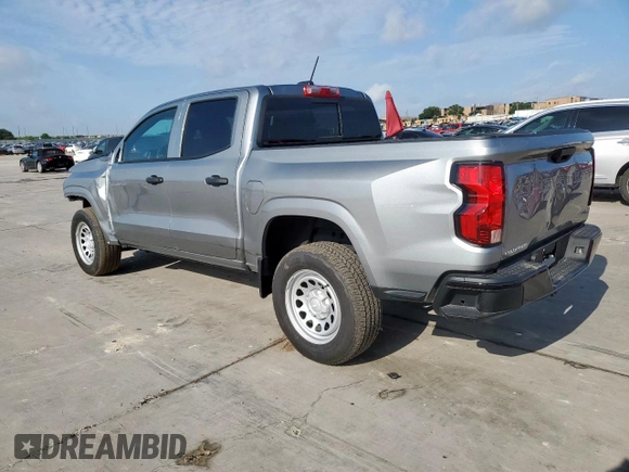 2024 Chevrolet Colorado 2WD Work Truck с VIN 1GCGSBECXR1232006, выставлен на аукционе Copart как лот 59890485 с пробегом Не указан миль и Списание • Salvage title. История ставок и продаж доступна на DreamBid. Изображение 2.