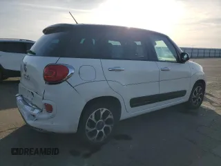 2014 FIAT 500L Easy with VIN ZFBCFABH2EZ016503, listed as a Copart auction lot 81339624 with 133,488 mi miles and Salvage Title. Bid and sale history available at carsss.com. Image 3.
