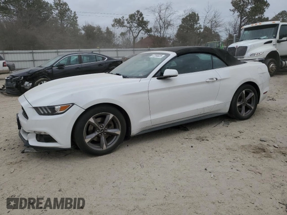 2015 Ford Mustang V6 z VIN 1FATP8EM8F5393122, wystawiony jako Copart lot #47293025 z przebiegiem 150 046 mil mil oraz Szkoda całkowita • Salvage title. Historia ofert i sprzedaży dostępna na DreamBid. Obrazek 1.