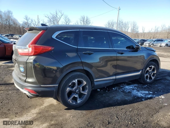 2017 Honda CR-V Touring with VIN 2HKRW2H95HH630048, listed as a Copart auction lot 46582815 with 0 mi miles and Salvage Title. Bid and sale history available at carsss.com. Image 3.