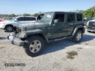2008 Jeep Wrangler Unlimited Sahara with VIN 1J4GA59138L616722, listed as a Copart auction lot 54162835 with Not Provided miles and Salvage Title. Bid and sale history available at DreamBid. Image 1.