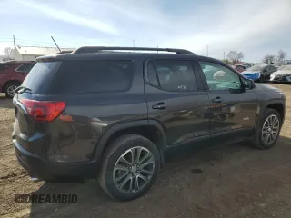 2017 GMC Acadia SLT with VIN 1GKKNVLS0HZ211134, listed as a Copart auction lot 46927815 with 98,126 mi miles and Salvage Title. Bid and sale history available at carsss.com. Image 3.