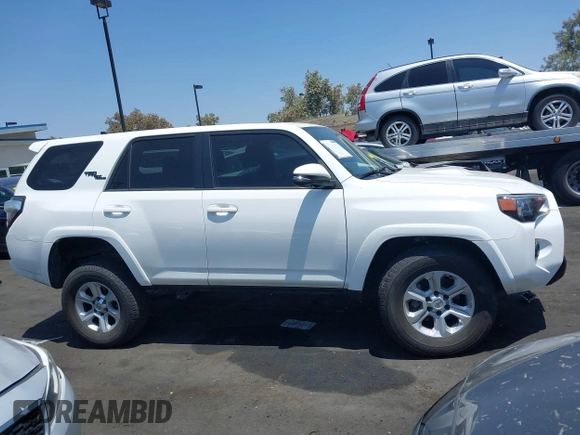 2019 Toyota 4Runner SR5 with VIN JTEBU5JR1K5725714, listed as a IAAI auction lot 42565292 with 43,826 mi miles and . Bid and sale history available at DreamBid. Image 13.