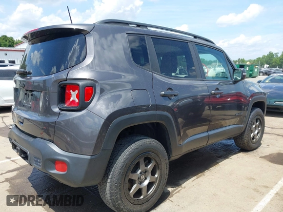 2018 Jeep Renegade Latitude with VIN ZACCJBBB3JPG94814, listed as a IAAI auction lot 42059415 with 73,177 mi miles and . Bid and sale history available at DreamBid. Image 4.