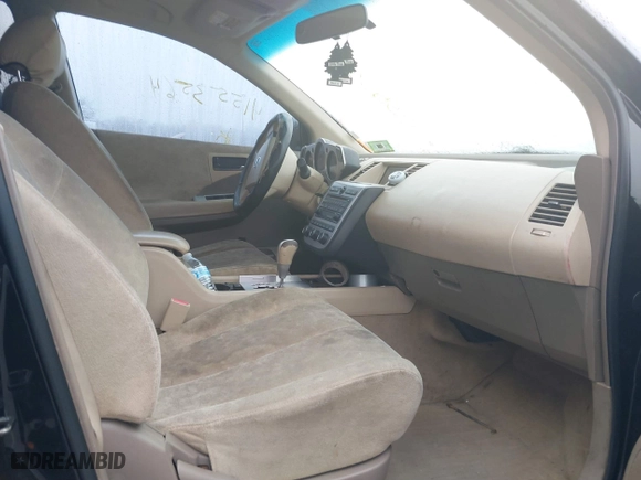 2005 Nissan Murano SE with VIN JN8AZ08T55W306340, listed as a IAAI auction lot 41553564 with 164,535 mi miles. Bid and sale history available at carsss.com. Image 5.