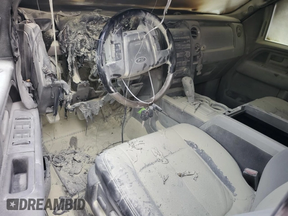 2012 Ford F-150 XL with VIN 1FTFW1EF1CFA97075, listed as a Copart auction lot 47039765 with 0 mi miles and Salvage Title. Bid and sale history available at carsss.com. Image 8.