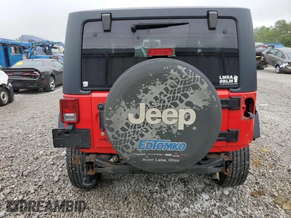 2015 Jeep Wrangler Sport с VIN 1C4AJWAG2FL698568, выставлен на аукционе Copart как лот 58222415 с пробегом 103 670 миль миль и Списание • Salvage title. История ставок и продаж доступна на DreamBid. Изображение 6.