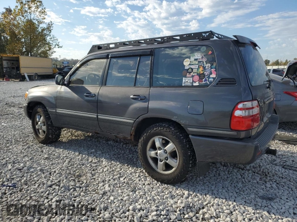 2003 Toyota Land Cruiser with VIN JTEHT05J932044630, listed as a Copart auction lot 76836364 with 215,802 mi miles and Salvage Title. Bid and sale history available at carsss.com. Image 2.