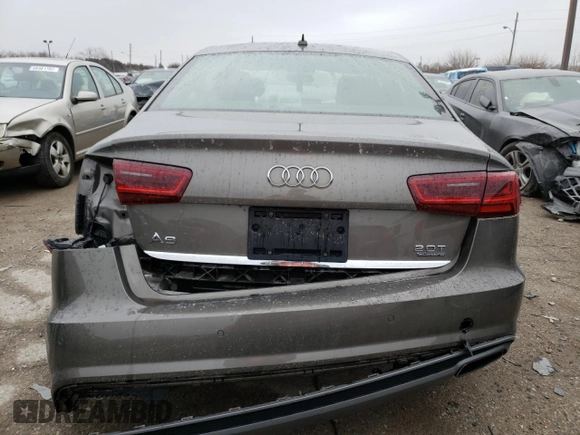 2016 Audi A6 2.0T Premium Plus with VIN WAUGFAFC9GN143513, listed as a Copart auction lot 68747952 with 72,860 mi miles. Bid and sale history available at carsss.com. Image 6.