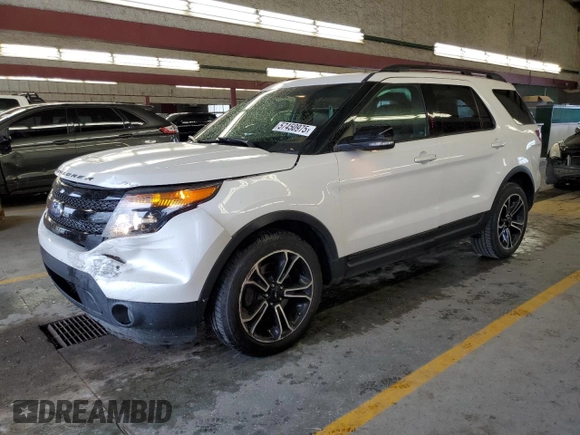 2015 Ford Explorer Sport z VIN 1FM5K8GTXFGC15296, wystawiony jako Copart lot #57450975 z przebiegiem 108 063 mil mil oraz Nie do naprawy • Non repairable. Historia ofert i sprzedaży dostępna na DreamBid. Obrazek 1.