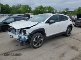 2024 Subaru Crosstrek Limited с VIN 4S4GUHN64R3752936, выставлен на аукционе Copart как лот 56750945 с пробегом 3 919 миль миль и Списание • Salvage title. История ставок и продаж доступна на DreamBid. Изображение 1.