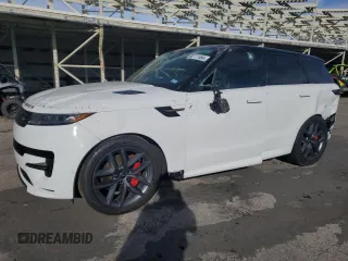 2024 Land Rover Range Rover Sport Dynamic SE with VIN SAL1L9FU4RA185843, listed as a Copart auction lot 82777484 with 4,880 mi miles and Salvage Title. Bid and sale history available at DreamBid. Image 1.