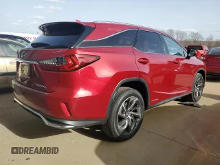 2018 Lexus RX with VIN JTJDGKCA5J2003170, listed as a Copart auction lot 42589733 with 54,889 mi miles. Bid and sale history available at carsss.com. Image 3.