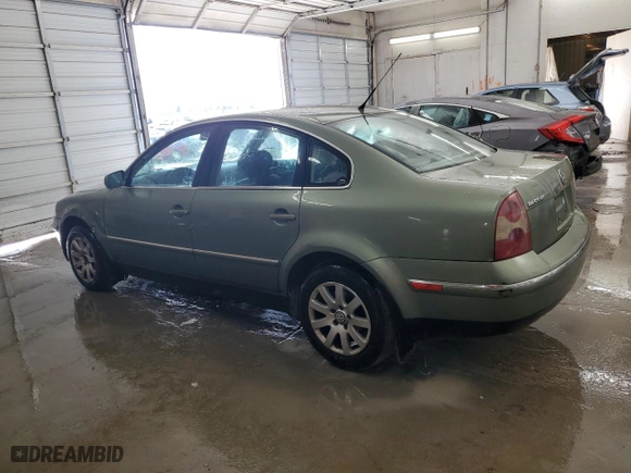 2002 Volkswagen Passat GLS with VIN WVWPD63BX2P042527, listed as a Copart auction lot 81367374 with 243,236 mi miles and Salvage Title. Bid and sale history available at carsss.com. Image 2.