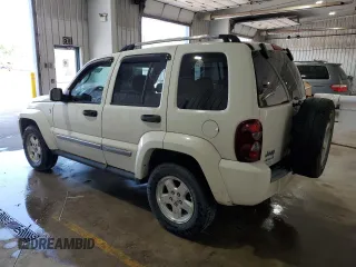 2006 Jeep Liberty Limited with VIN 1J4GL58K26W169185, listed as a Copart auction lot 55209035 with 123,186 mi miles and Salvage Title. Bid and sale history available at carsss.com. Image 2.
