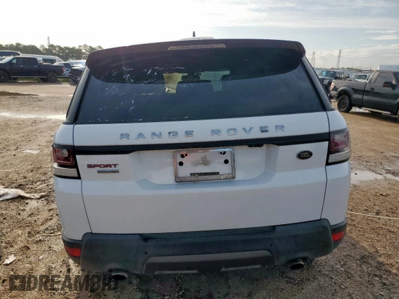 2016 Land Rover Range Rover Sport Dynamic with VIN SALWR2EF2GA103958, listed as a Copart auction lot 60882955 with Not provided miles and Non repairable. Bid and sale history available at DreamBid. Image 6.