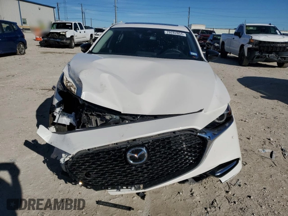2021 Mazda 3 2.5 Turbo with VIN JM1BPBAYXM1331477, listed as a Copart auction lot 79282054 with Not Provided miles and Salvage Title. Bid and sale history available at DreamBid. Image 5.