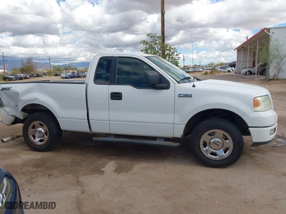 2005 Ford F-150 XL with VIN 1FTRF12W05NB36068, listed as a IAAI auction lot 41732744 with 203,261 mi miles. Bid and sale history available at carsss.com. Image 13.