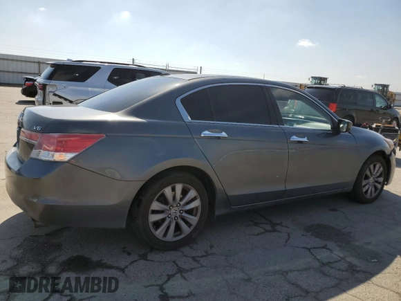 2011 Honda Accord EX-L with VIN 1HGCP3F81BA006931, listed as a Copart auction lot 54868085 with 212,648 mi miles and Salvage title. Bid and sale history available at DreamBid. Image 3.
