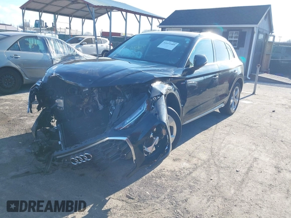 2022 Audi Q5 S line Premium Plus with VIN WA1EAAFY4N2139947, listed as a IAAI auction lot 41631689 with 40,746 mi miles and . Bid and sale history available at DreamBid. Image 20.