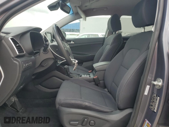 2021 Hyundai Tucson Ultimate with VIN KM8J33AL6MU318821, listed as a Copart auction lot 49673825 with 36,110 mi miles and Salvage title. Bid and sale history available at DreamBid. Image 7.