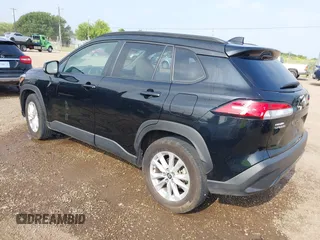 2023 Toyota Corolla Cross LE with VIN 7MUCAAAG3PV067507, listed as a IAAI auction lot 42177142 with 124,772 mi miles and . Bid and sale history available at DreamBid. Image 3.