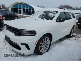 2023 Dodge Durango GT with VIN 1C4RDJDG5PC572828, listed as a Copart auction lot 44737355 with 55,646 mi miles and Clean Title. Bid and sale history available at DreamBid. Image 1.