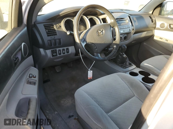 2010 Toyota Tacoma with VIN 5TEUX4EN1AZ739811, listed as a Copart auction lot 48474875 with 136,124 mi miles and Salvage Title. Bid and sale history available at carsss.com. Image 8.