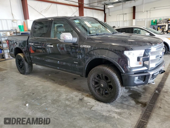2015 Ford F-150 XLT with VIN 1FTEW1EGXFFA07639, listed as a Copart auction lot 61603935 with 153,601 mi miles and Clean title. Bid and sale history available at DreamBid. Image 4.