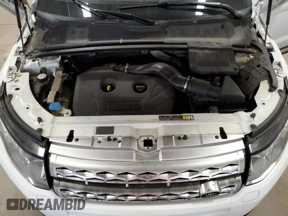 2013 Land Rover Range Rover Evoque Prestige Premium with VIN SALVV2BGXDH708382, listed as a Copart auction lot 55621255 with 138,607 mi miles and Salvage title. Bid and sale history available at DreamBid. Image 12.