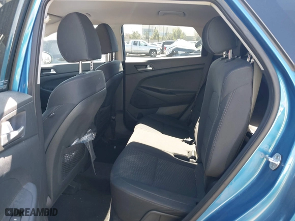 2019 Hyundai Tucson Value with VIN KM8J33A47KU966447, listed as a IAAI auction lot 41631458 with 46,519 mi miles. Bid and sale history available at carsss.com. Image 8.